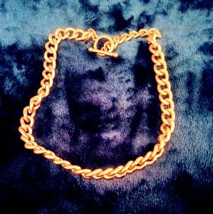 Gold plated chocker